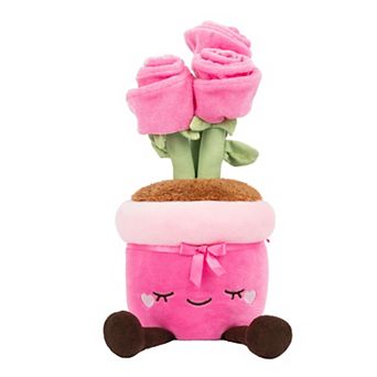 Russ Berrie Greenhouse 12-Inch Valentine Roses Soft Plush Toy