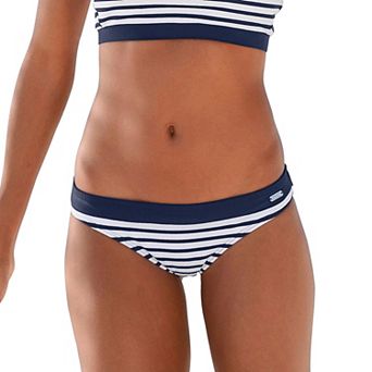 Lascana Women's Contrast Classic Bikini Bottom