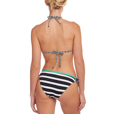 Lascana Women's Striped Cheeky Bikini Bottom