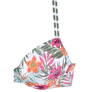 Lascana Women's Pattern Underwire Bikini Top