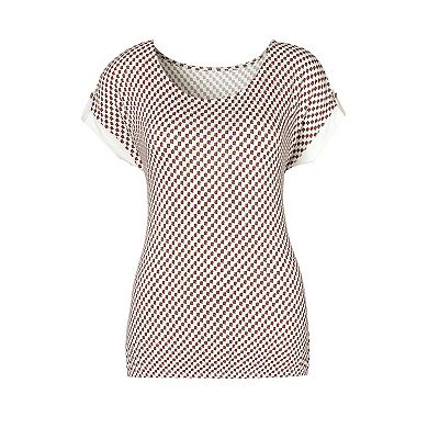 Lascana Women's Rounded Neckline Top