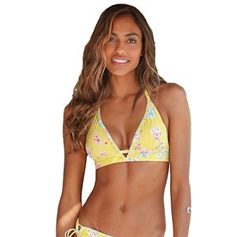 Lascana Women's Plunge Triangle Bikini Top