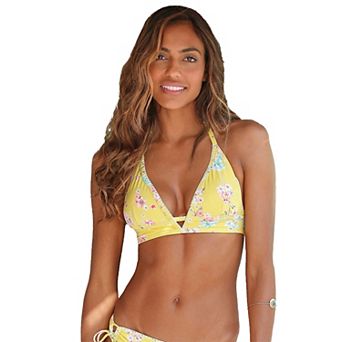 Lascana Women's Plunge Triangle Bikini Top