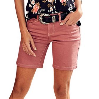 Lascana Women's Cuffed Denim Shorts