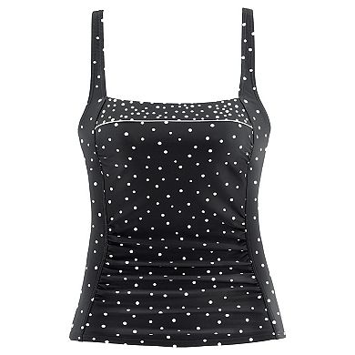 Lascana Women's Polka Dot Tankini Top