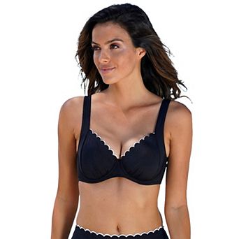 Lascana Women's Scalloped Underwire Bikini Top