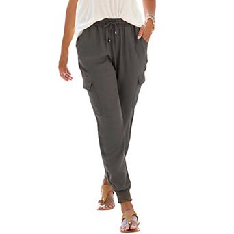 Lascana Women's Cargo Jogger Pants