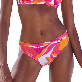 Lascana Women's Mix Print Classic Bikini Bottom
