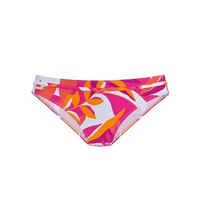 Lascana Women's Mix Print Classic Bikini Bottom