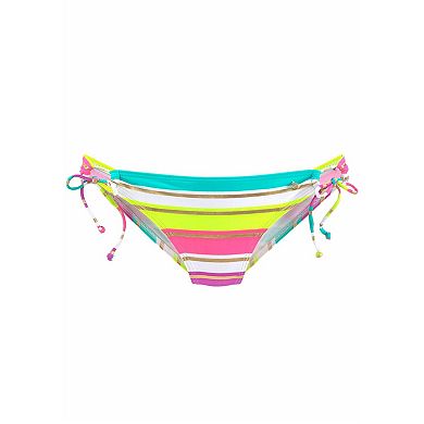 Lascana Women's Striped Classic Bikini Bottom