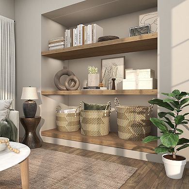 Stella & Eve 3-pk. Handmade Woven Decorative Storage Basket Set