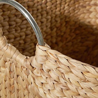 Stella & Eve Handmade Large Woven Decorative Storage Basket