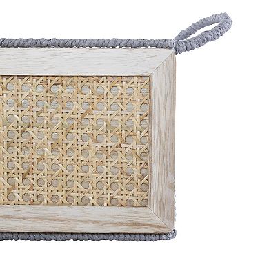 Stella & Eve 3-pk. Woven Rattan Storage Basket Set with Rope Handles