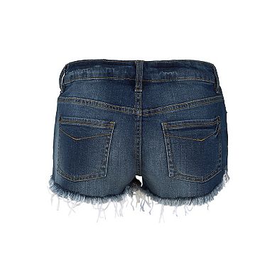 Lascana Women's Frayed Hem Shorts