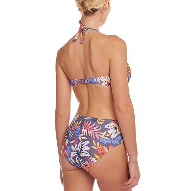 Lascana Women's Tropical Print Bandeau Bikini Top