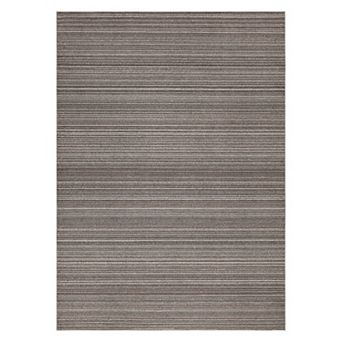 Garvee Modern Striped Area Rug Machine Washable Non Slip Low Pile Soft Rug for Living Room Bedroom