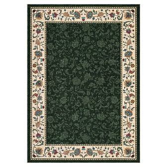 Garvee Washable Vintage Floral Non Slip Area Rug for Bedroom Low Pile Soft Rug for Living Room