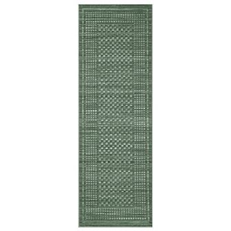 Garvee Geometric Rug Stain & Slip Resistant Ultra Thin Machine Washable for Living Spaces Bedrooms