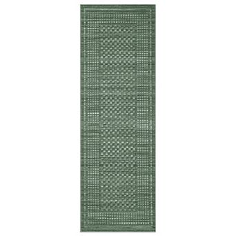 Garvee Geometric Rug Stain & Slip Resistant Ultra Thin Machine Washable for Living Spaces Bedrooms