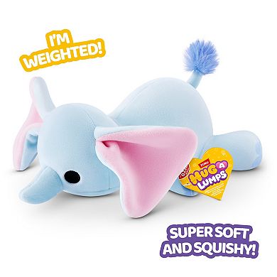 Hug-A-Lumps Elliot Elephant Soft Weighted Plush Baby Toy