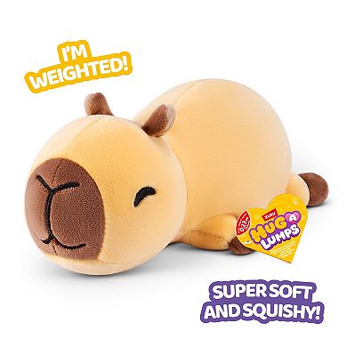 Hug-A-Lumps Connie Capybara Soft Weighted Plush Baby Toy