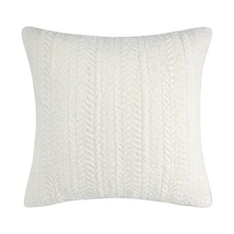 Levtex Home Tinsel Tidings Cable Stripes Throw Pillow