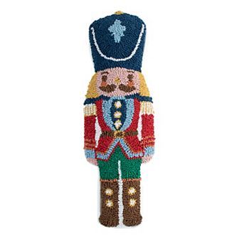 Levtex Home Festive Nutcracker Shaped Throw Pillow