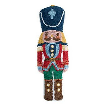 Levtex Home Festive Nutcracker Shaped Throw Pillow