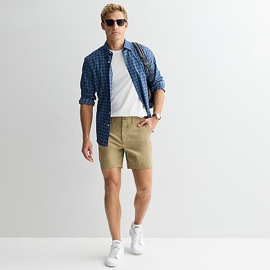 Men's Sonoma Goods For Life® 7-Inch Flexwear Flat Front Shorts