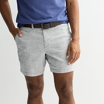 Men's Sonoma Goods For Life® 7-Inch Flexwear Flat Front Shorts