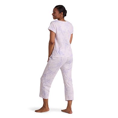 Women's Miss Elaine Essentials Cottonessa Pajama Top & Pajama Pants Set
