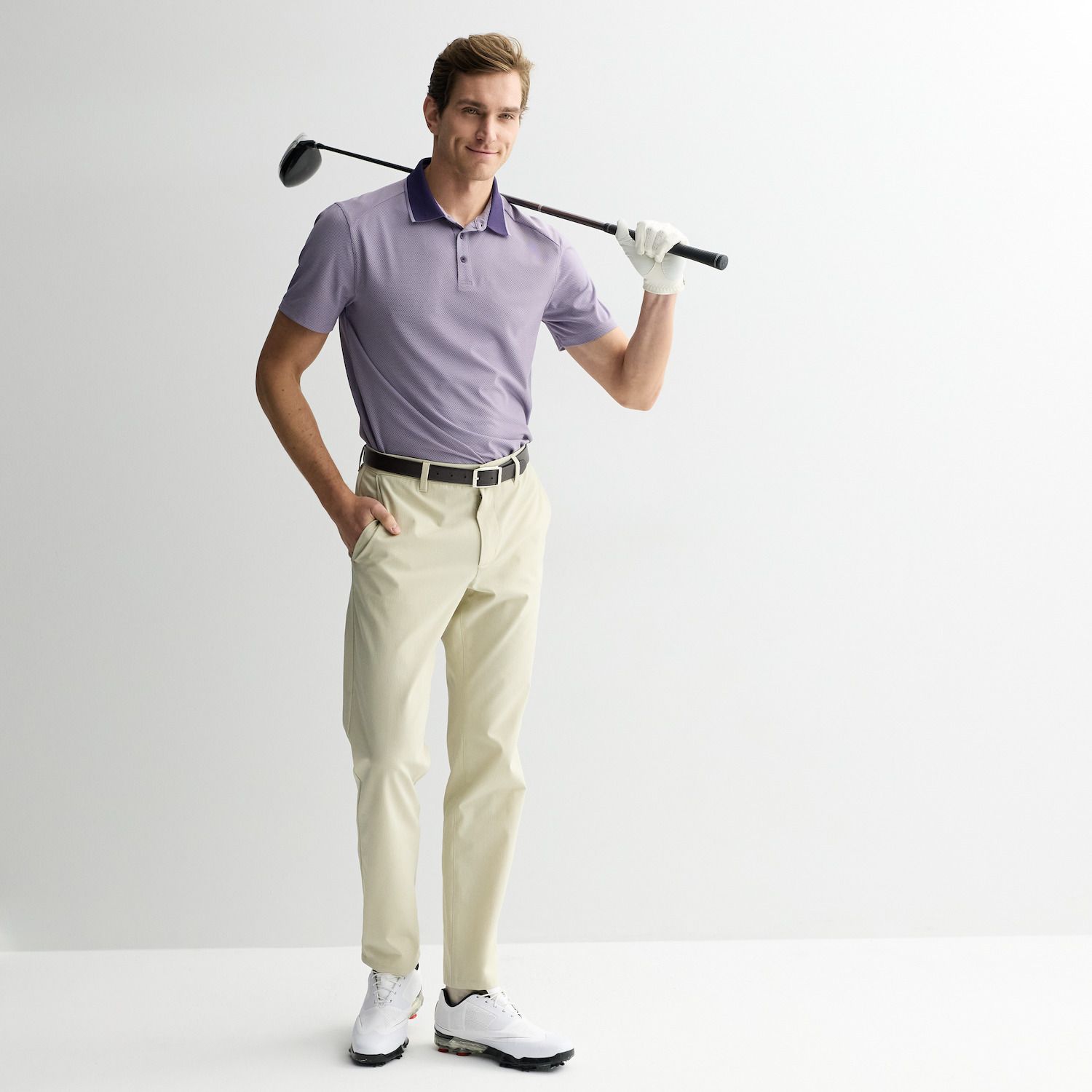 Men's FLX Textured Golf Polo