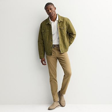 Men's Apt. 9 Textured Short Sleeve Polo