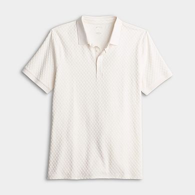 Men's Apt. 9 Textured Short Sleeve Polo