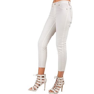 Stretch Twill Crop Skinny Premium Jeans