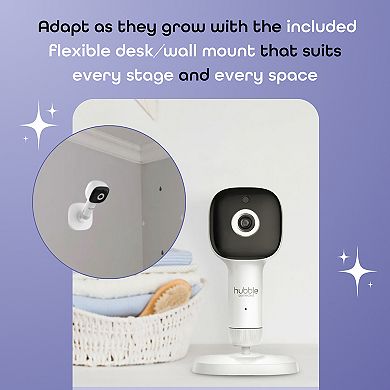 Hubble Connected SkyVision AI Smart Baby Monitor