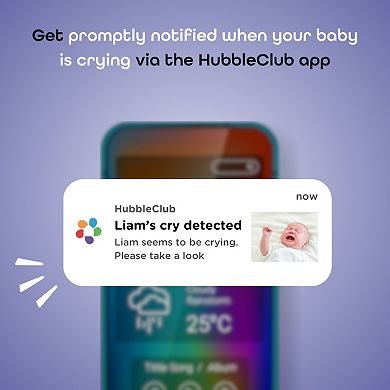 Hubble Connected SkyVision AI Pro Twin Baby Monitor