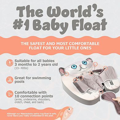 Mambobaby Innovative Explorer-Cat Baby Pool Float