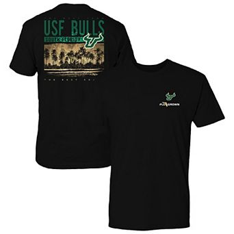 Men's FloGrown Black South Florida Bulls Best Beach T-Shirt