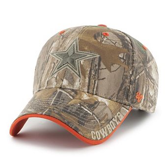 Men's '47 Realtree Camo Dallas Cowboys Frost MVP Adjustable Hat
