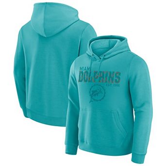 Men's Darius Rucker Collection by Fanatics Aqua Miami Dolphins Faded Hoodie