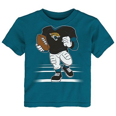 Toddler Outerstuff Teal Jacksonville Jaguars Game Fit T-Shirt