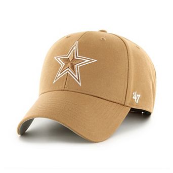 Men's '47 Tan Dallas Cowboys Ballpark MVP Adjustable Hat