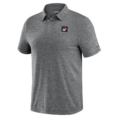 Men's J. Palmer Black Georgia Bulldogs Four Down Polo