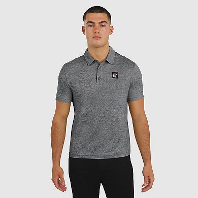 Men's J. Palmer Black Georgia Bulldogs Four Down Polo