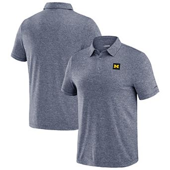 Men's J. Palmer Navy Michigan Wolverines Four Down Polo