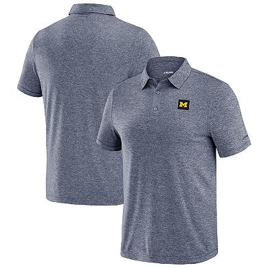 Men's J. Palmer Navy Michigan Wolverines Four Down Polo