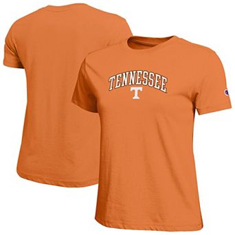 Women's Champion Tennessee Orange Tennessee Volunteers Arched Over Logo T-Shirt