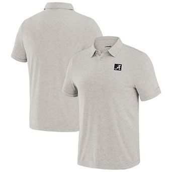Men's J. Palmer Cream Alabama Crimson Tide Four Down Polo