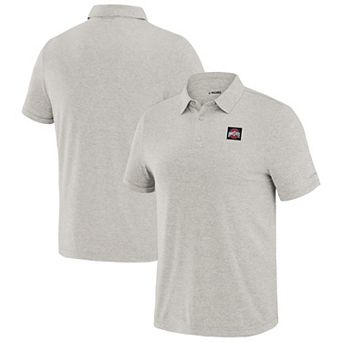 Men's J. Palmer Cream Ohio State Buckeyes Four Down Polo